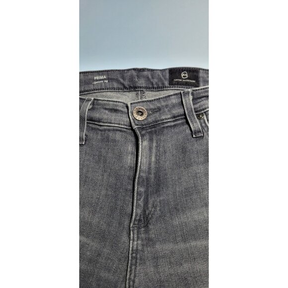 AG Adriano Goldschmied The Prima Mid-rise Cigarette Leg Jeans Dark Size 26R - Picture 6 of 13